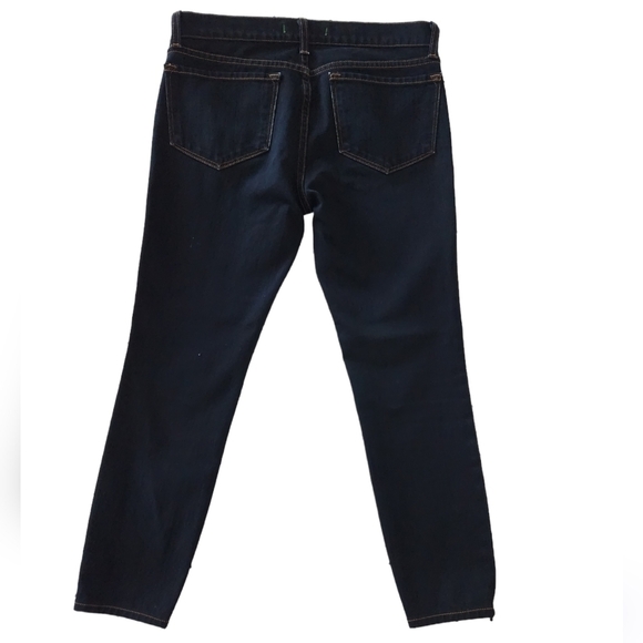 J Brand Jett Low Rise Skinny Leg Jean In Dark Blue - Picture 3 of 7